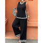 🔥Summer Bestseller🔥Women's Sleeveless Top & Wide-Leg Pants Suit
