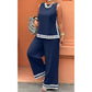 🔥Summer Bestseller🔥Women's Sleeveless Top & Wide-Leg Pants Suit