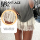 🔥Summer Bestseller🔥Chic Pleated Lace Trim Mini Skirt