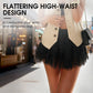 🔥Summer Bestseller🔥Chic Pleated Lace Trim Mini Skirt