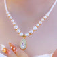 Women’s Vintage Style Pearl Necklace