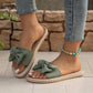 🔥Summer Bestseller🔥Elegant Bow Flat Sandals