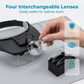 LED Headband Magnifier with 4 Lenses ✈️ Free Shipping