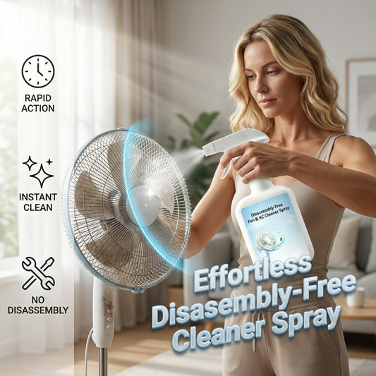 🔥Summer Bestseller🔥Disassembly-Free Fan & AC Cleaner Spray