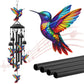 🕊️ VINTAGE METAL MEMORIAL WIND CHIMES — In Loving Memory | Weather-Resistant | Garden Tribute 🌹