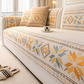 🛋️ NON-SLIP BOHEMIAN CHENILLE SOFA CUSHION COVER — Boho-Chic | Machine-Washable | Stays in Place 🌸