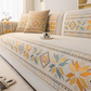 🛋️ NON-SLIP BOHEMIAN CHENILLE SOFA CUSHION COVER — Boho-Chic | Machine-Washable | Stays in Place 🌸