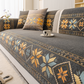 🛋️ NON-SLIP BOHEMIAN CHENILLE SOFA CUSHION COVER — Boho-Chic | Machine-Washable | Stays in Place 🌸