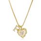 💛 HEART-SHAPED LETTER MICRO PAVE NECKLACE — Personalised Initial | Delicate Chain | Perfect Gift ✨