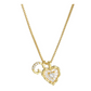 💛 HEART-SHAPED LETTER MICRO PAVE NECKLACE — Personalised Initial | Delicate Chain | Perfect Gift ✨