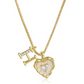 💛 HEART-SHAPED LETTER MICRO PAVE NECKLACE — Personalised Initial | Delicate Chain | Perfect Gift ✨