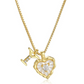 💛 HEART-SHAPED LETTER MICRO PAVE NECKLACE — Personalised Initial | Delicate Chain | Perfect Gift ✨