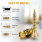 🛡️ Reliable Plasterboard Screw Anchors — No More Loose Fixings | No More Fallen Shelves