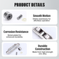 🔥Buy 1 Get 1 Free🔥80/88 Zinc Alloy Pulley for PVC Windows & Doors