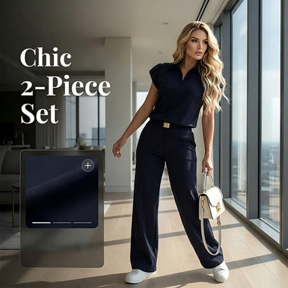 🏠 Ladies Lounge 2 Piece Set Top & Trousers — Casual Comfort Matching Outfit | Free UK Postage