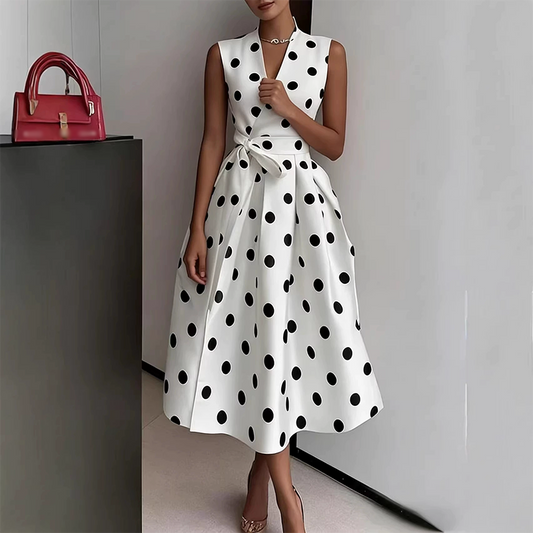 🌈 Multi-Colour Polka Dot Dress — Playful Print | Summer
