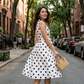 🌈 Multi-Colour Polka Dot Dress — Playful Print | Summer