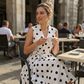🌈 Multi-Colour Polka Dot Dress — Playful Print | Summer