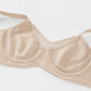 ✨ Lace & Mesh Full Cup Bra for Curvy Women | Unlined Underwire for a Naturally Lifted Shape