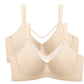✨ Lace & Mesh Full Cup Bra for Curvy Women | Unlined Underwire for a Naturally Lifted Shape