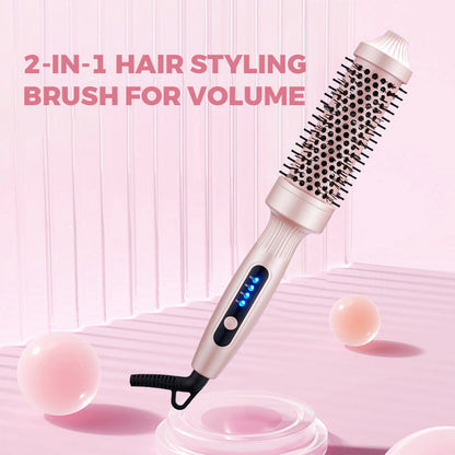 🌿 Ionic Volumising Hair Dryer Brush — Reduces Frizz, Adds Shine & Root Lift