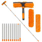 🪶 Lightweight Window Squeegee with Extendable Handle — Easy to Use, Easy to Store