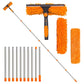 🪶 Lightweight Window Squeegee with Extendable Handle — Easy to Use, Easy to Store