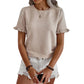 🌸 Women's Flutter Sleeve Blouse | V-Neck | Breathable Cotton | Summer Staple