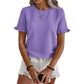 🌸 Women's Flutter Sleeve Blouse | V-Neck | Breathable Cotton | Summer Staple