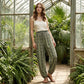 🧘 Everyday Comfort Lantern Trousers — Smocked Waist, Relaxed Fit, Endless Style