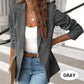👗 Elegant Solid Color Lapel Jacket — Soft-Touch Fabric, Versatile Style for Work & Weekend