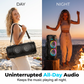 🔌 Versatile Speaker System with Mic Input — Karaoke, Music & Voice Amplification in One