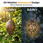 💧 Teardrop Solar Lantern For Garden Decor— Weatherproof | Auto On/Off | Hanging Design 🌿
