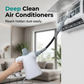 🏠 All-in-One Steam Cleaner with Versatile Attachments — Floors, Upholstery, Windows, Kitchen & Cars