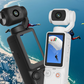 📸 HD Pocket Camera with Built-In Gimbal — Smooth Footage, Rotating Screen, 16x Zoom