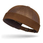 ✨ Retro Rolled Cuff Docker Hat — Brimless, Adjustable & Stylish