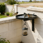 🕊️ Wall-Mounted Cast Iron Bird Bath — Frost-Proof, Weather-Resistant & Rustic Garden Decor