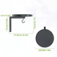 🕊️ Wall-Mounted Cast Iron Bird Bath — Frost-Proof, Weather-Resistant & Rustic Garden Decor