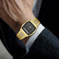 ⏱️ Vintage-Style Square Watch with Multifunction Display — Classic Retro Design, Modern Features