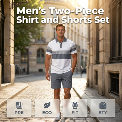💰 Essential Summer Co-Ord — Affordable 2-Piece Shirt & Shorts Set