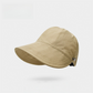 🌊 Cool & Breathable Summer Hat with Ponytail Hole — Moisture-Wicking Sweatband, Packable Design