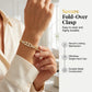 💎 Women's Gold Plated Chain Bracelet with Cubic Zirconia