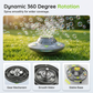 🛸 SMART ROTATING UFO BUBBLE MACHINE — 360° Auto-Rotation | Rechargeable | RGB Lights & Remote 🎉