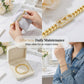 💎 Women's Gold Plated Chain Bracelet with Cubic Zirconia