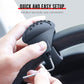 🔄 Steering Wheel Knob with 360° Smooth Rotation — Effortless One-Handed Driving & Parking Aid