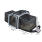 ✈️ Expandable Soft-Sided Cat & Dog Carrier — Fits Under Airline Seats, Expands for Extra Room