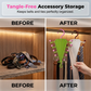 🚪 Space-Saving Wall Hook Organiser — V-Shaped Double Hooks for Coats, Hats, Bags & Keys
