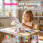 🦄 DIY Color-In Unicorn Plush Toy Kit — Personalise Your Own Soft Toy with Spray Pens