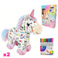 🦄 DIY Color-In Unicorn Plush Toy Kit — Personalise Your Own Soft Toy with Spray Pens