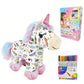🦄 DIY Color-In Unicorn Plush Toy Kit — Personalise Your Own Soft Toy with Spray Pens